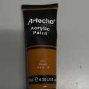 Artecho Brown Acrylic Paint (120ml / 4.05oz) Tubes, Art Craft Paints for Canvas Painting, Rock, Stone, Wood, Fabric, Art Supplies