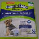 Hartz Comfitables Disposable Dog Diapers, Size XS 38 count, Comfortable & Secure Fit, Easy to Put On, Super Absorbent Male and Female Diaper