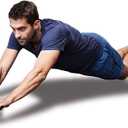 RBX Ab Roller Wheel for Core Strengthening (Blue)