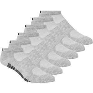 PUMA Women's 6 Pack Runner Socks (9-11, Grey)