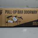 PULLUP & DIP Pull-up bar for door frames for hanging without screws and no slipping, professional door bar, pull-up bar with padded handles