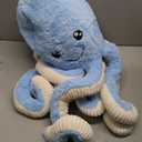 DENTRUN Octopus Stuffed Animals, Giant Octopus Plush Doll Play Toys for Kids Girls Boys Adults Birthday Xmas Halloween Present Stuffed Sea Animals Plushie, 32 Inches