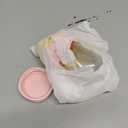 Piifur Tritan Sippy Cup with Storage Lid for 6-18 Months Leak Proof, Weighted Straw Learner Cup with Handle for Baby 8 Ounce (Blue)