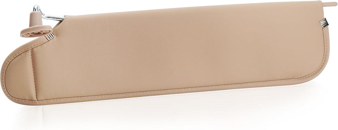 Camel Driver Left Side Sun Visor Replacement Compatible with Jeep Wrangler TJ 1997 1998 1999 2000 2001 2002 window car visor