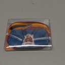 Dog Poop Bag Holder Zippered Pouch, Portable Dog Poop Bag Dispenser with 1 Metal Clip, Fashion Color Matching Canvas Waste Bag Holder for Leashes