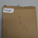 Digital Wall Clock Battery Operated, Large Display with Temperature, Date, Day of The Week, Seconds, Round Wall Mount Digital Clock - Aluminum Metal Dial (Silver)