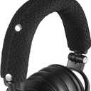 GEVO Replacement Headphone Headband Cover for AKGs, Senheiser, Sony,ATH,Audio-Technica,Shure,Panasonice Headsets,Headband Cushion Easy Installation No Tool Needed(Black)
