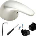 Replacement for Moen 100657 Lever Shower Handle, Compatible with Moen PosiTemp & Moentrol Valve Systems, Fits for Single Handle Tub/Shower Faucets, Brushed