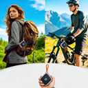 IP67 Waterproof Bluetooth Speaker with 100dB Loud Deep Bass - 20H Playtime Floating Shower Speaker, Integrated Clip-on Strap, Portable Mini Wireless Speaker for Hiking, Beach, Kayak, Golf