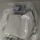 Yimobra Plush Thick and Soft Cut Pile Bathroom mats, Super Shaggy Comfortable Quick Water Absorbing Non Slip Bath Rugs, Ultra Plush Thick with Machine Washable Bath Mat Light Green