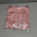 Samring Women's Silk Satin Pajamas Set Short Sleeve Sleepwear Two Piece Button Down Pj Set with Pockets (Large)