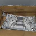 Dokili Aluminum Dual Plane Intake Manifold Compatible with Chevy Small Block SBC V8 1996-2002 Vortec 5.0L/305 5.7L/350 with Spread or Square Bore Carbs RPM Idle-5,500