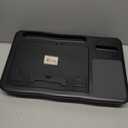 Adjustable Lap Desk with Cushion Stroage Rotatable Phone Stand