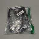 Veckle Clear Belt Bag - Clear Fanny Pack Stadium Approved for Women Large Transparent Waist Bag for Sports Events, Concerts, Festivals, Black