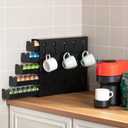 ZCDCP for Nespresso Coffee Pod Holder, Vertuo Pod Holder Drawer Wall Mounted Coffee Pod Organiser (Left (50Pods Capacity))
