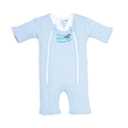 Magic Sleepsuit Baby Merlin's Cotton Baby Swaddle Transition Product - Soft and Cozy Design, Double Zipper for Easy Diaper Changes, Promotes Safe Sleep, 3-6 Months - Blue - Small (12-18lbs)
