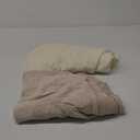 Mini Crib Sheets for Baby Boy Girl 2 Pack, Neutral Mini Crib Mattress Sheet 24" x 38", Muslin Nursery Bedding Soft and Breathable Comfort(Beige & Cream)