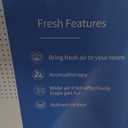 Air Purifiers for Home, PM 2.5 Air Quality Monitor Cover Up to 2200 Ft with Pet mode, Timer, HEPA Air Purifier with Washable Pre-filter, Fragrance Sponge for Smoke, Odor, Dander, Pollen (Black)