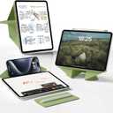 Case for iPad Air 11 inch M4/M3/M2(2026/2025/2024), iPad Air 5th/4th Gen (2022/2020)10.9 inch,Slim Magnetic Attachment Protective Tablet Case, Auto Wake/Sleep, Hidden Pencil Holder (Sage Green)