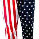 bopika Men's American Flag Pants Men's Sport Sweatpants Baggy Pant Joggers Long Pants with Pockets (Red, M)
