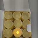 Homemory 24Pack Flickering Flameless Votive Candles,200+Hour Electric Fake Candles,Battery Operated LED Tealight for Wedding,Outdoor,Table,Halloween,Christmas Decor(Warm White,Battery Included)