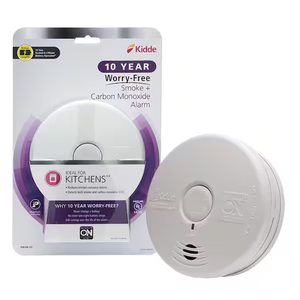 Kidde
10-Year Worry-Free Battery Powered Smoke & Carbon Monoxide Detector