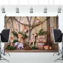 8x6ft Welcome to The Jungle Backdrop Safari Animals Wooden Photography Background Cartoon Forest Baby Shower 1st Birthday Decoration Cake Smash Candy Table Booth Studio Props Vinyl