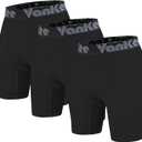 Men's Compression Shorts Sports Underwear Spandex Short Athletic Performance Baselayer for Workout Gym Boxer Bike (S)