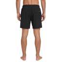 Volcom Men's 17" Elastic Waist Surf Swim Trunks Quick-Dry Boardshorts with Drawstring and Back Pocket, Merlot, Large