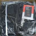 ZELUS Weighted Vest for Men and Women | 4-10lb/11-20lb/20-32lb Vest with 6 Ironsand Weights for Home Workouts | Adjustable Body Weight Vest Exercise Set for Cardio and Strength Training (Black)