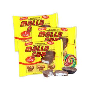 Sweetzo - Boyer Mallo Cups, Milk Chocolate Candies with Gooey Marshmallow Center, Individually Wrapped, 0.5 Ounces Each (Pack of 10) 12/29/2026