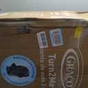 Graco Turn2Me 3-in-1 Rotating Convertible Car Seat, Manchester, Rear-Facing Rotation Only, Forward-Facing Mode, Highback Booster Up to 100 lbs, Adjustable Headrest & Harness, Steel Reinforced Frame, MFD 05/22/2026