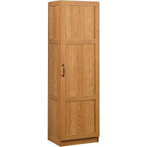 Sauder Miscellaneous Storage Cabinet/ Pantry cabinets, Highland Oak finish, L: 17.99" X W: 13.94" X H: 60.00"