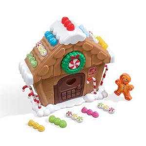 My First Gingerbread House, Kids Interactive Christmas Holiday Toy, Lights Up and Plays Music, For Toddlers 1+ Years Old