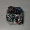 SUNGUY [5-Pack Earbud Case, Portable EVA Small Earbuds Carrying Case Storage Bag Organizer with Carabiners for Earphones, Earbuds, Earpieces, SD Memory Card, Camera Chips