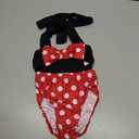 Aalizzwell Baby Girl Bathing Suit, Toddler Girls Two Piece Swimsuit Halter Top Bikini Bottoms Swimming Suit, Size 70