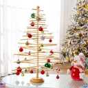 Roowest 29.53" Wooden Christmas Tree Stand