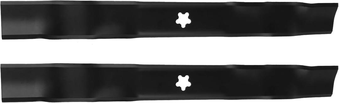 134149 Mower Blades for Craftsman Hu sqvarna Poulan Pro 42 inch Deck, 532134149 Mulching Blades for Craftsman LT1000 YT4000, Hu sqvarna YTH18542 YT150 Rider Lawn Tractor, Replace 422719 424752