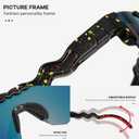 Two Sizes Polarized Sunglasses Cycling UV400 For Adults Youth Boys Girls Kids Men Women Outdoor Baseball Glasses (Ra1)