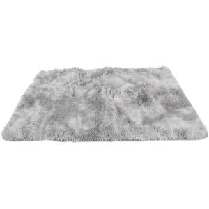 Cat Bed, Washable Pet Kennel Pad Small Medium Large Dog and Cat Dog Crate Pad Ultra Soft Plush Puppy Mattress Cat Kitten Cushion Washable Dog Bed for Dog Sleeping, (Grey)