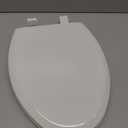 Mayfair NextStep2 Toilet Seat with Built-In Potty Training Seat, Slow-Close, Removable that will Never Loosen, Elongated, White