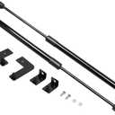 TSUBASA Lift Supports for Subaru XV Crosstrek GT 2017-2023 Front Bonnet Hood Modify Carbon Fiber Gas Charged Shock Dampers Spring Struts Bar (2 PCS) (Normal Black)