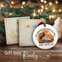 2 x SOL VIBES Hiking Christmas Ornament - Mountains are Calling Decorations, Hiker Boot Ornament - Nature Lover Holiday Decor, Outdoorsman Keepsake, Xmas Gift Ideas for Hikers, Campers, Travelers