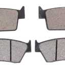 MOTOKU Front and Rear Brake Pads for CR125R CR250R CR500R XR250R XR250L XR400R XR600R XR650L XR650R for Kawasaki KX125 KX250