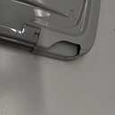 Amazon Basics Plastic Storage Containers with Secure Latching Lids, Stackable Organization Bins, Clear/Grey, 19 Quart, Set of 6