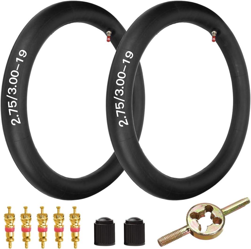 TR4 Valve 2.75/3.0019 Dirt Bike Inner Tube 70/10019 Heavy Duty Tube for Most 3.019 Motocross Tires, Surron Light Bee X, Talaria and Segway X160/X260