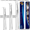 2 x JETKONG 3 Pcs Extra Long Kitchen Tweezers Heavy Duty Stainless Steel Cooking Tweezers (9 12 14 Inch, Silver)
