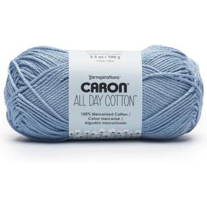 Caron All Day Cotton Yarn (100G/3.5oz), White Shirt