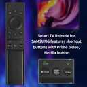 BN59-01363A Replacement Remote Control for Samsung Smart TV, with Magic Voice, Fit for Samsung Smart TV QLED 4K 8K UHD,NEO QLED,Crystal UHD 4K,Quantum HDR,QN UE UN and MU Series (BN59-01363A)