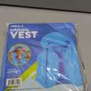 Swim Vest for Kids Inflatable Summer Pool Float Learn to Swim Boating Jacket 2026 Beach Pool Buoyancy Coat Swimwear Blue,S 2 Pack